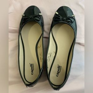 Patent Leather Black Ballet Flats